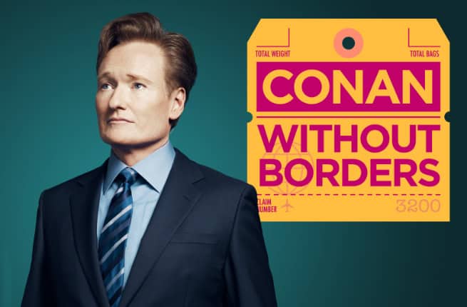 Conan O'Brien show poster