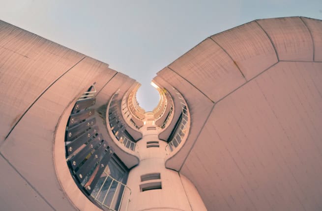 Futuristic building