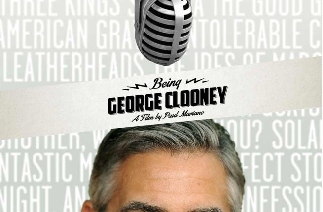forehead of George Clooney