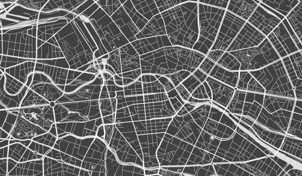 abstract map of Berlin