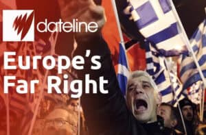 Far right marching