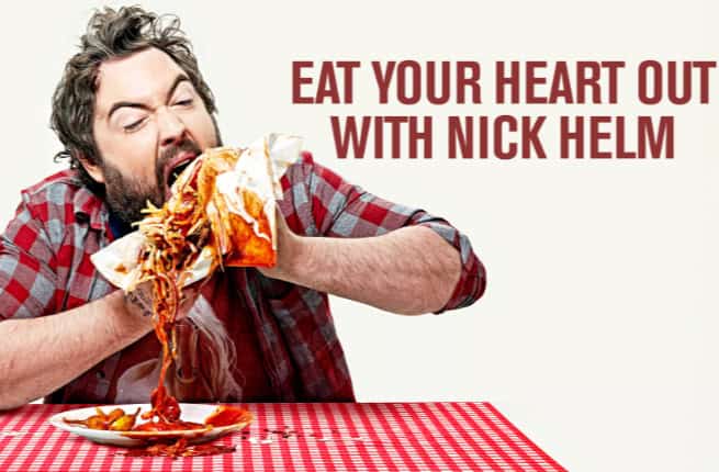Nick helm eating