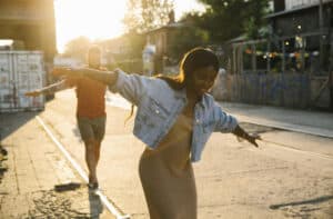 couple enjoying Berlin