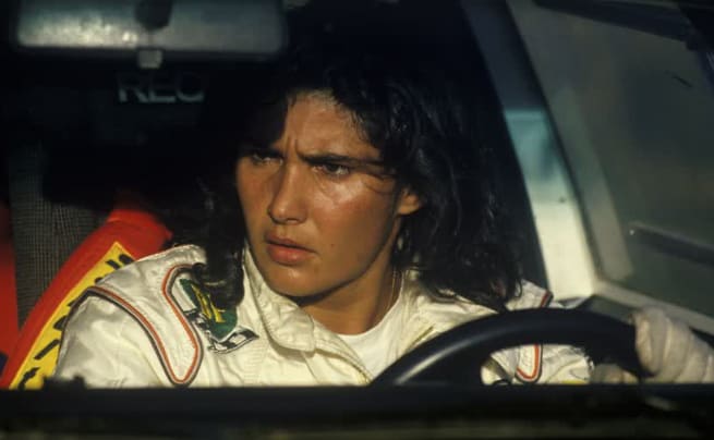 female rally driver