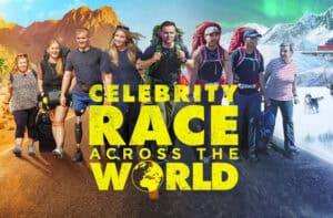 Contestants with backbacks