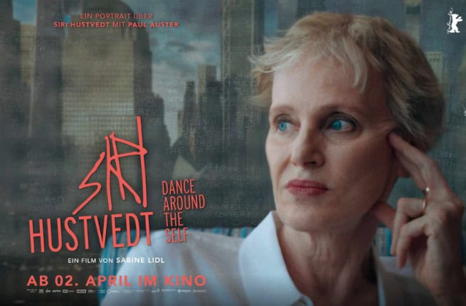 film poster of documentary with Siri Hustvedt